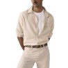 Levis Camisa Sunset 1 Pocket Crema Pumice Stone Cotton Linen Hombre