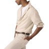 Levis Camisa Sunset 1 Pocket Crema Pumice Stone Cotton Linen Hombre