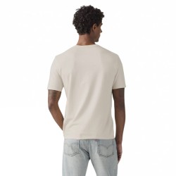 Levis Camiseta Original Beige Garment Dye Rutabaga Hombre