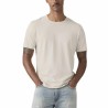 Levis Camiseta Original Beige Garment Dye Rutabaga Hombre