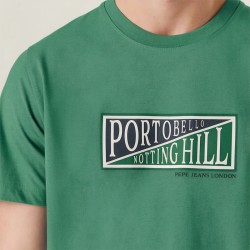Pepe Jeans Camiseta George Verde Woods Green Hombre