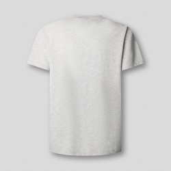 Pepe Jeans Camiseta George Gris Light Grey Marl Hombre