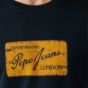 Pepe Jeans Camiseta Suen Azul Oscuro Dulwich Blue Hombre