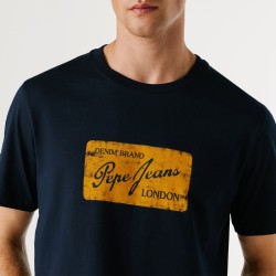Pepe Jeans Camiseta Suen Azul Oscuro Dulwich Blue Hombre