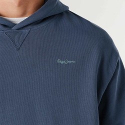 Pepe Jeans Sudadera Geo Azul Washed Navy Blue Hombre