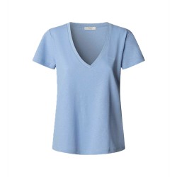 Pepe Jeans Camiseta Megan Azul Bay Blue Mujer