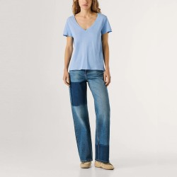 Pepe Jeans Camiseta Megan Azul Bay Blue Mujer