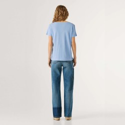 Pepe Jeans Camiseta Megan Azul Bay Blue Mujer
