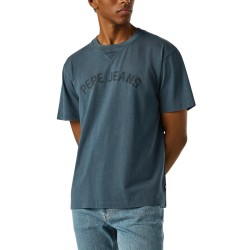 Pepe Jeans Camiseta Gio Azul Washed Navy Blue Hombre