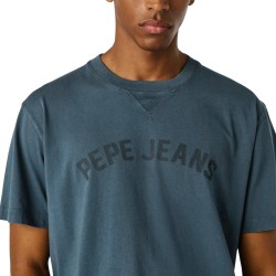 Pepe Jeans Camiseta Gio Azul Washed Navy Blue Hombre