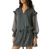 Pepe Jeans Vestido Alex Azul Beige Deep Sea Blue Mujer