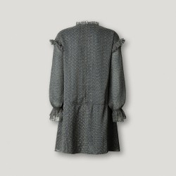 Pepe Jeans Vestido Alex Azul Beige Deep Sea Blue Mujer