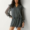 Pepe Jeans Vestido Alex Azul Beige Deep Sea Blue Mujer