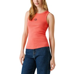 Pepe Jeans Camiseta Phoenix Rosa Coral Peach Pink Mujer