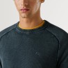 Pepe Jeans Jersey Fleet Gris Dulwich Blue Hombre