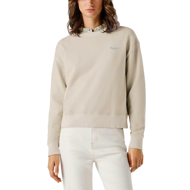 Pepe Jeans Sudadera Malu Gris Azulado Oxford Blue Mujer