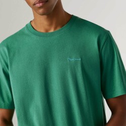 Pepe Jeans Camiseta Contrast Verde Woods Green Hombre