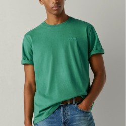 Pepe Jeans Camiseta Contrast Verde Woods Green Hombre