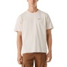 Pepe Jeans Camiseta Contrast Beige Ivory White Hombre