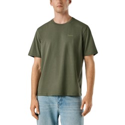 Pepe Jeans Camiseta Contrast Verde Oliva Olive Green Hombre