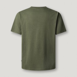 Pepe Jeans Camiseta Contrast Verde Oliva Olive Green Hombre