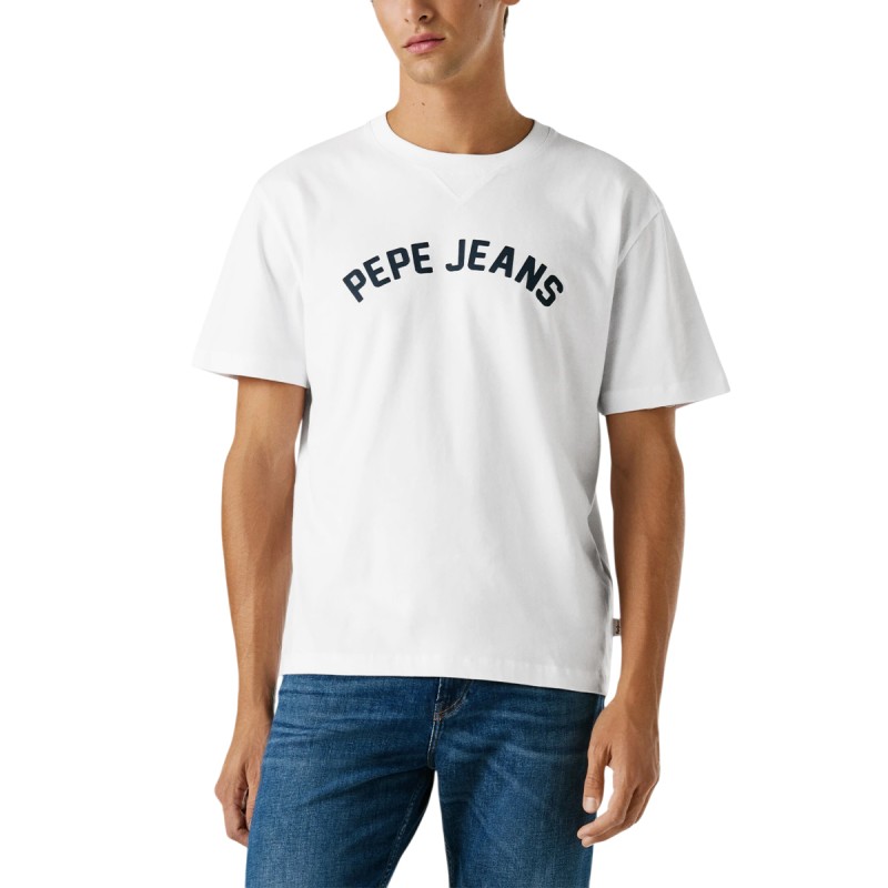Pepe Jeans Camiseta Gio Blanco White Hombre