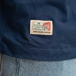 Pepe Jeans Camiseta Sean Azul Oscuro Sailor Blue Hombre