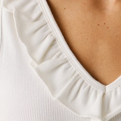 Pepe Jeans Camiseta Millie Blanco White Mujer