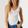 Pepe Jeans Camiseta Millie Blanco White Mujer