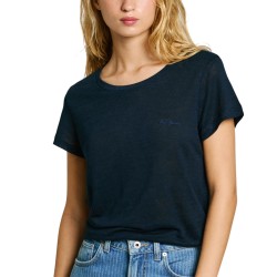Pepe Jeans Camiseta Megan Azul Oscuro Dulwich Blue Mujer