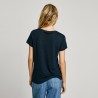 Pepe Jeans Camiseta Megan Azul Oscuro Dulwich Blue Mujer