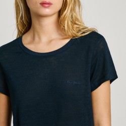 Pepe Jeans Camiseta Megan Azul Oscuro Dulwich Blue Mujer