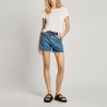 Pepe Jeans Camiseta Megan Blanco White Mujer