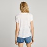Pepe Jeans Camiseta Megan Blanco White Mujer