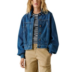 Pepe Jeans Chaqueta Vaquera Archive Azul Denim Mujer