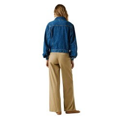 Pepe Jeans Chaqueta Vaquera Archive Azul Denim Mujer