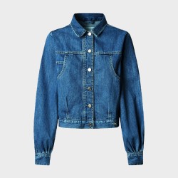 Pepe Jeans Chaqueta Vaquera Archive Azul Denim Mujer