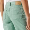 Pepe Jeans Pantalón Vaquero Jean Straight Verde Bleach Green Mujer
