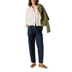 Pepe Jeans Pantalón Recto Alice Azul Dulwich Blue Mujer