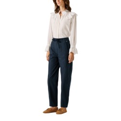 Pepe Jeans Pantalón Recto Alice Azul Dulwich Blue Mujer