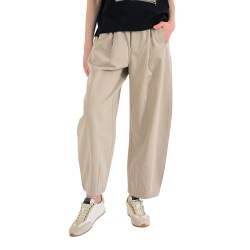 Pepe Jeans Pantalón Frankie Beige Natural Beige Mujer