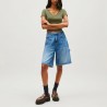 Tommy Hilfiger Camiseta Slim Essential Verde Bay Leaf Mujer