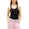 Tommy Hilfiger Camiseta Slium Racer Negro Black Mujer