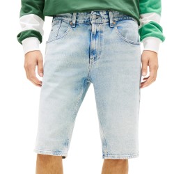 Tommy Hilfiger Pantalón Corto Vaquero Azul Claro Denim Light  Hombre