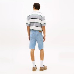 Tommy Hilfiger Pantalón Corto Vaquero Azul Denim Medium Hombre