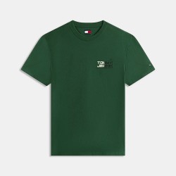 Tommy Hilfiger Camiseta Gym Block Verde Shadow Pine Hombre