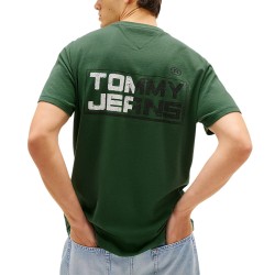 Tommy Hilfiger Camiseta Gym Block Verde Shadow Pine Hombre