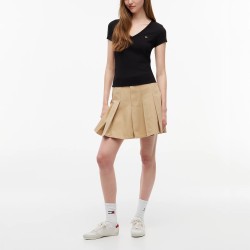 Tommy Hilfiger Camiseta Slim Essential Negro Black Mujer
