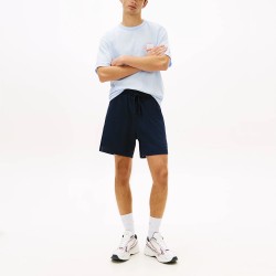 Tommy Hilfiger Pantalón Corto Waffle Beach Azul Oscuro Dark Night Navy Hombre