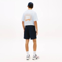 Tommy Hilfiger Pantalón Corto Waffle Beach Azul Oscuro Dark Night Navy Hombre